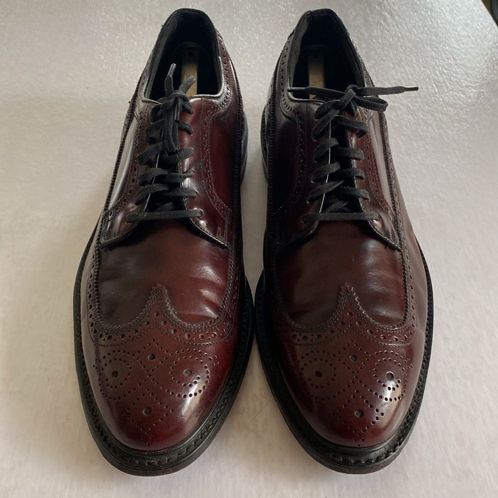 Classic Brown Leather Oxfords
